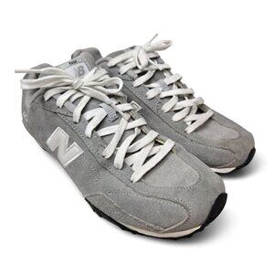 New Balance 442 Cross Training Shoes Women's Light Grey Suede Low Top Lace Up 8